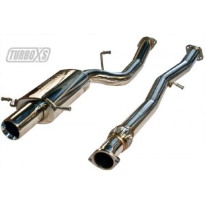 Subaru Impreza Performance Exhaust - Turbo XS - Catback - Polished - `02-`07